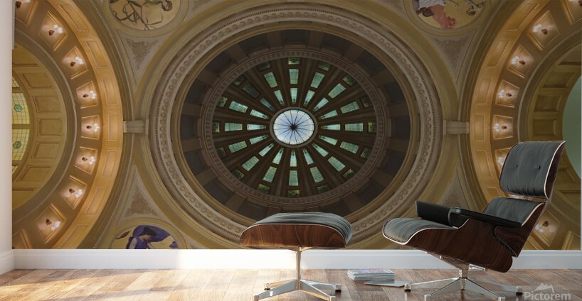South Dakota Capitol Rotunda I Wall Murals