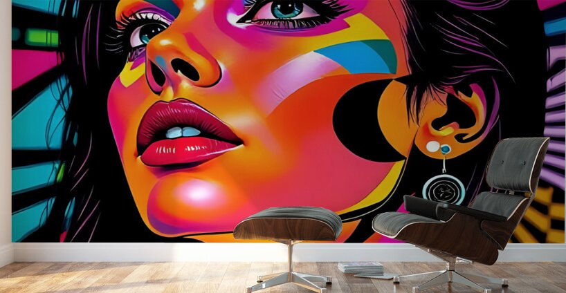 Bold and Colorful 40 Wall Murals