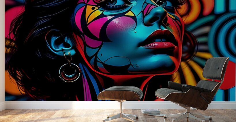 Bold and Colorful 53 Wall Murals