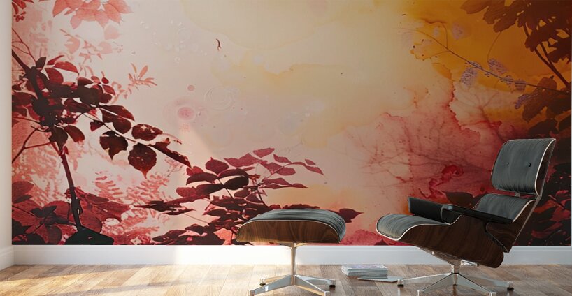 Crimson Canopy 8H29P4 47 Wall Murals