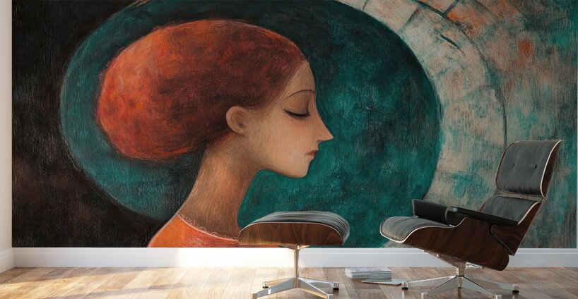 Crimson Halo N92H5B 55 Wall Murals