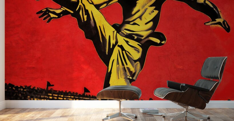 1920s Maryland Terps Football Art Remix Wall Murals