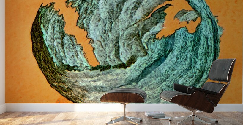 Exploded Planet  2 Wall Murals