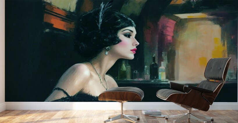 Prohibition Speakeasy Art Print Wall Murals