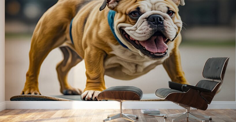 BORN TO SKATE V Wall Murals