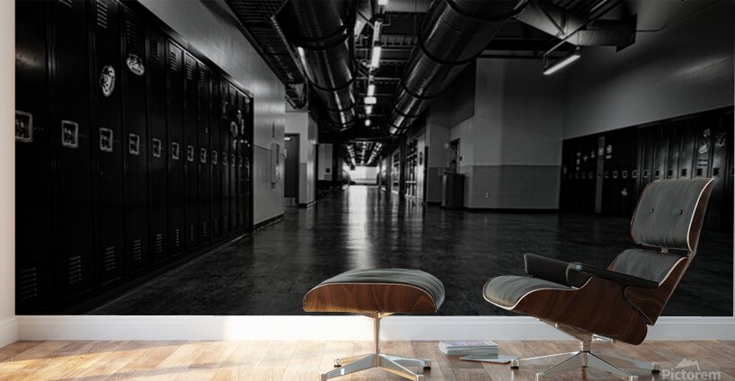 Empty Hallway Wall Murals