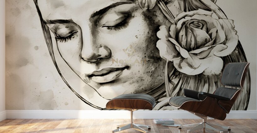 ArtX 539 woman Wall Murals