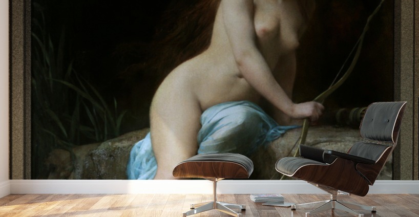 Diana Chasseresse by Jules Joseph Lefebvre Wall Murals