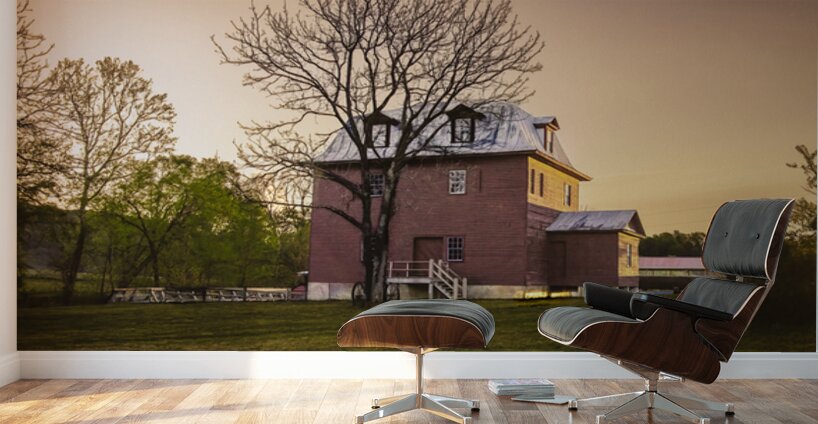Old Virginia Mill at Sunrise Wall Murals