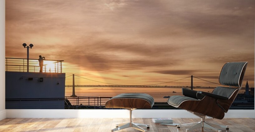 Sunrise Bay Bridge Photographer  Wall Murals