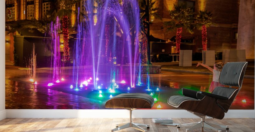 Christmas Magic on the Savannah Riverfront Walk Wall Murals