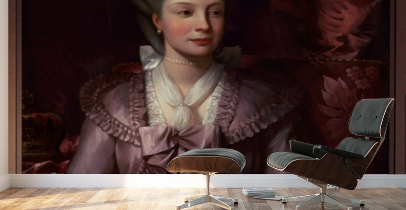 Queen Charlotte by Benjamin West Wall Murals