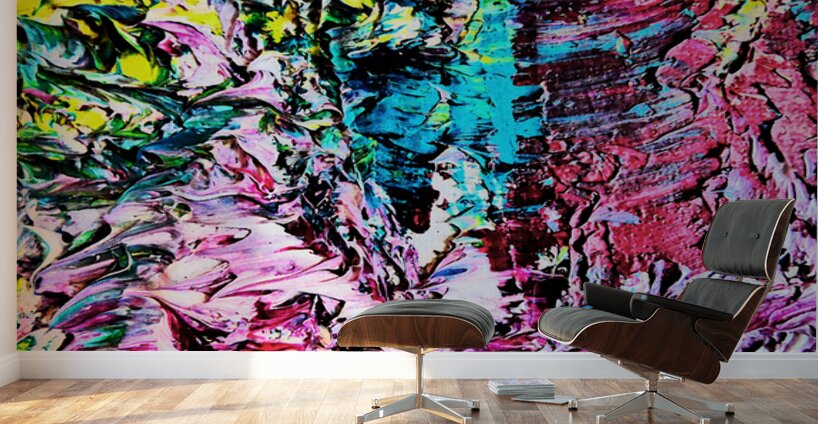 Colourful Old Bodach of Albany Wall Murals