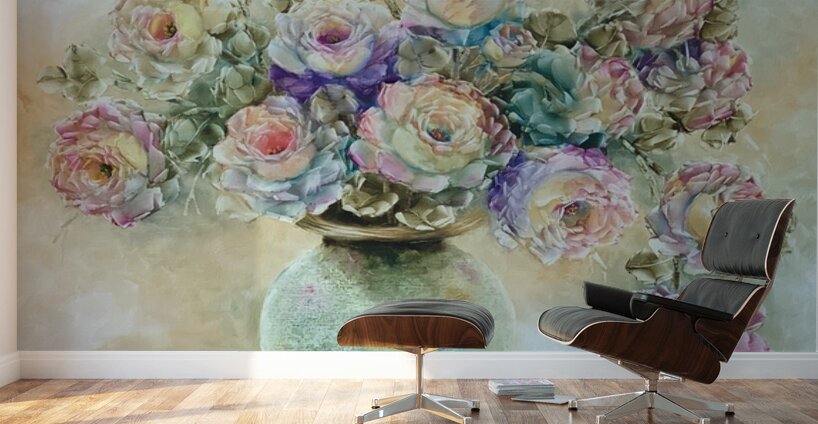 000001 Oil Painting Print 1 Wall Murals