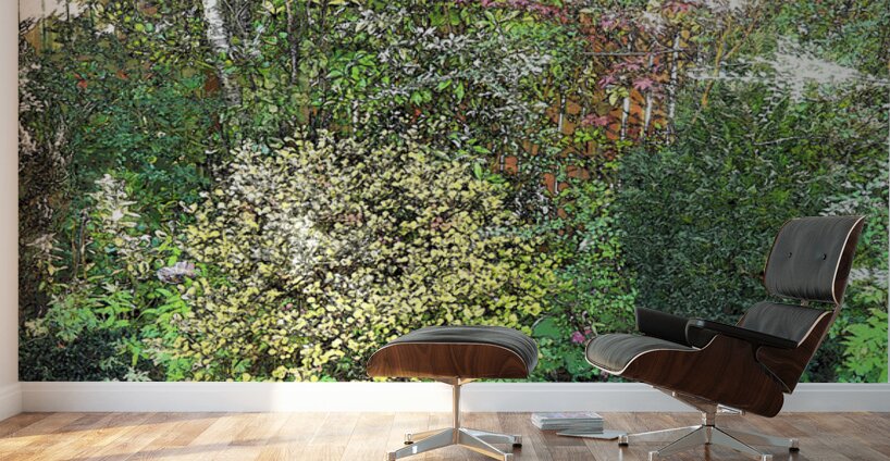 In The Garden                                                                                                                      Wall Murals