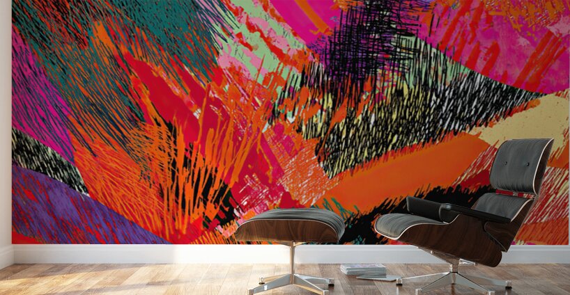 Electric Jungle Rhythm   GIA2501 0603 ABS Wall Murals