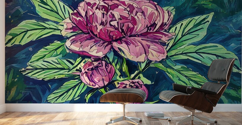 ArtXcl 015 Flower Wall Murals