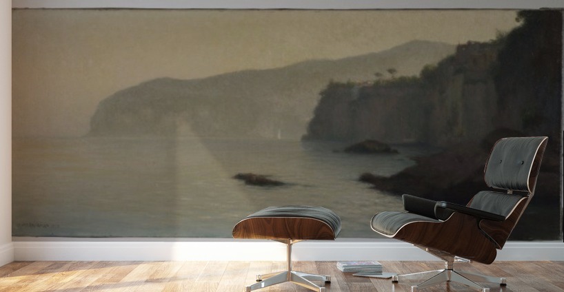 Petite cote de Sorrente grise Wall Murals