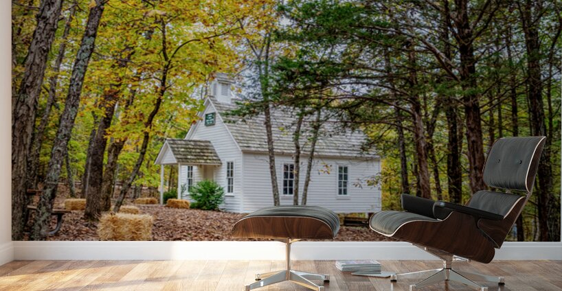 Vintage Concord One Room Schoolhouse Wall Murals