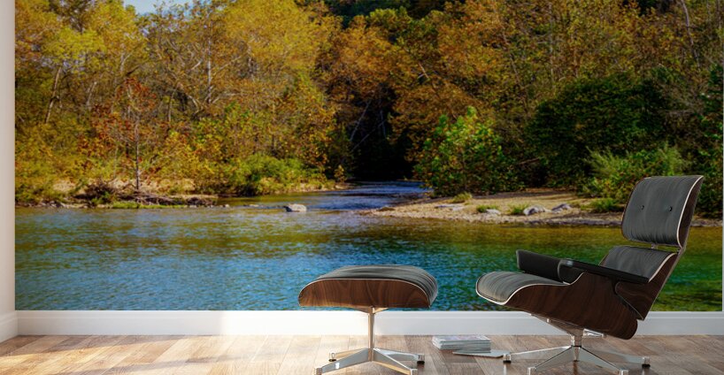 Huzzah Creek Meets The Fall Season Wall Murals