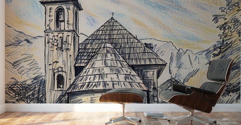 ArtXcl 328 church albania Wall Murals