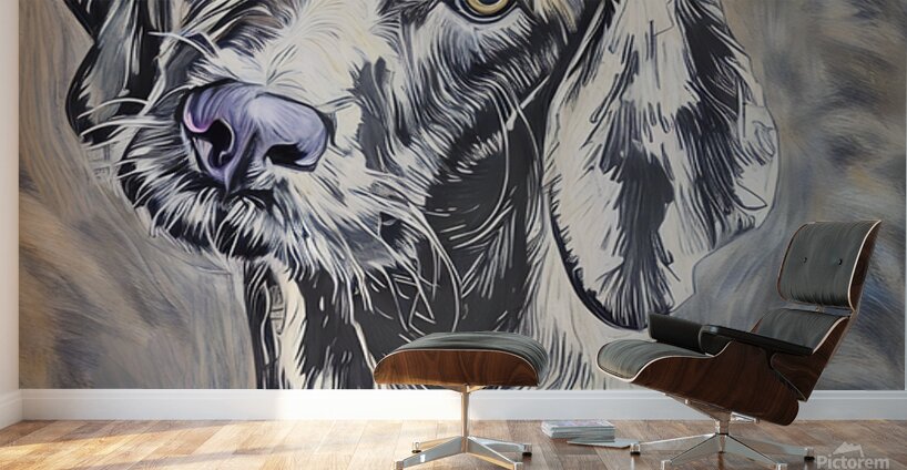 ArtXcl 324 Dog face Wall Murals