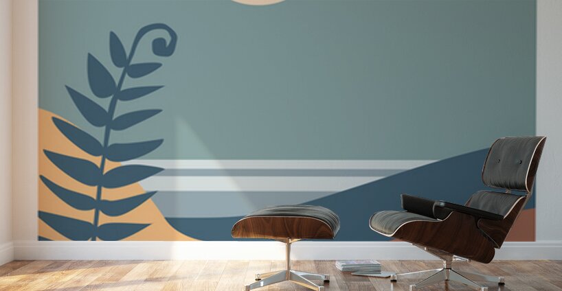  Colorful landscape poster. a Wall Murals