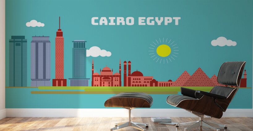 Famous Cairo Egypt  Wall Murals