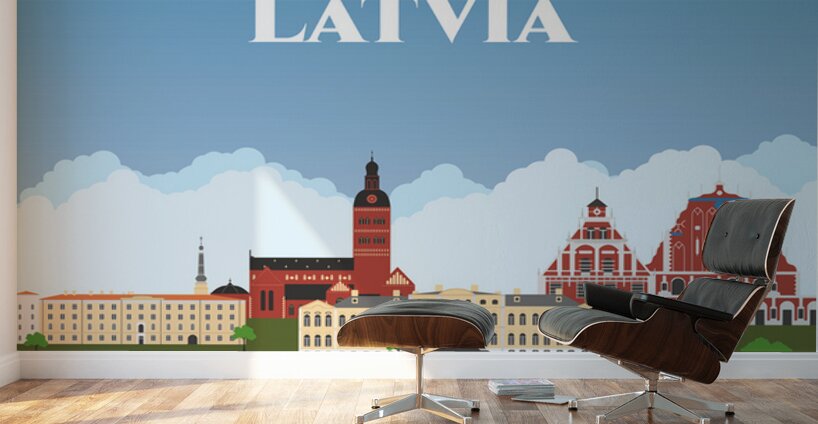 Welcome to Latvia Wall Murals