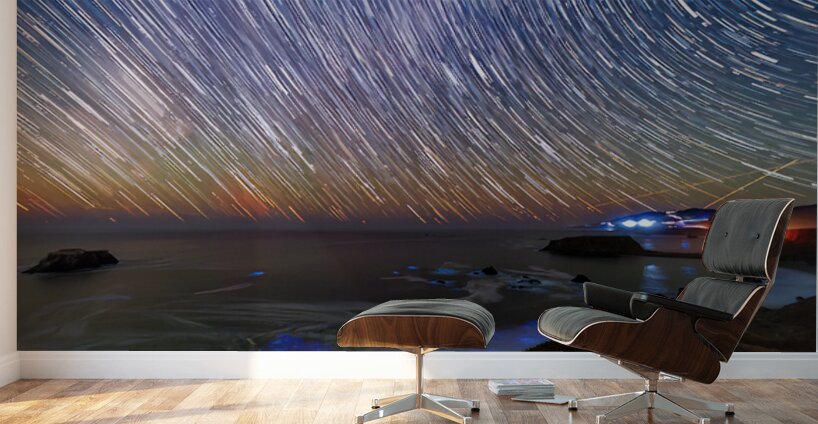 Celestial Drift Wall Murals
