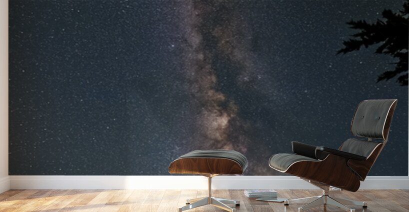 Milky Way Over Pigeon Point Light Wall Murals