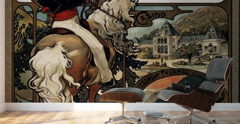 Luchon by Alphonse Mucha Wall Murals