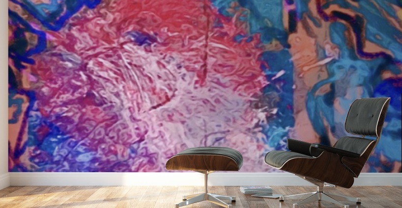 Minds Time Melting into Colors Wall Murals
