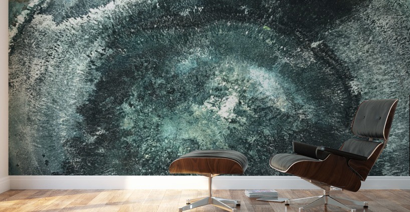 Crystal Midnights in Indigo Wall Murals