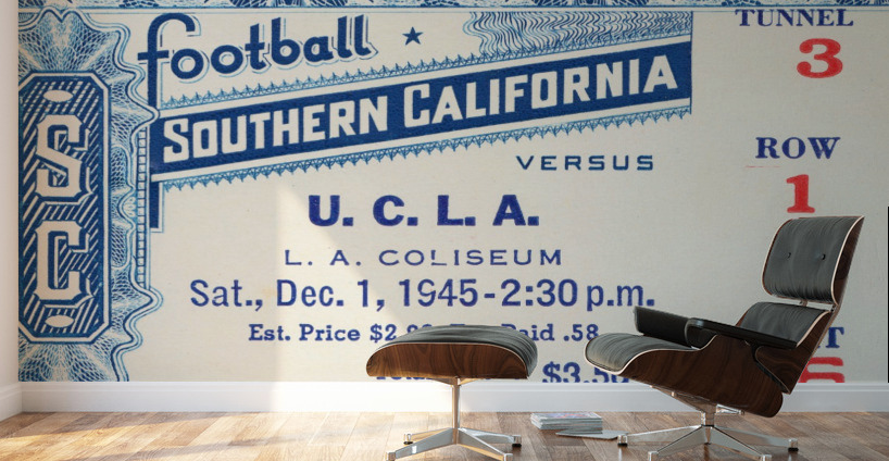1945 USC vs. UCLA Game 2 Wall Murals