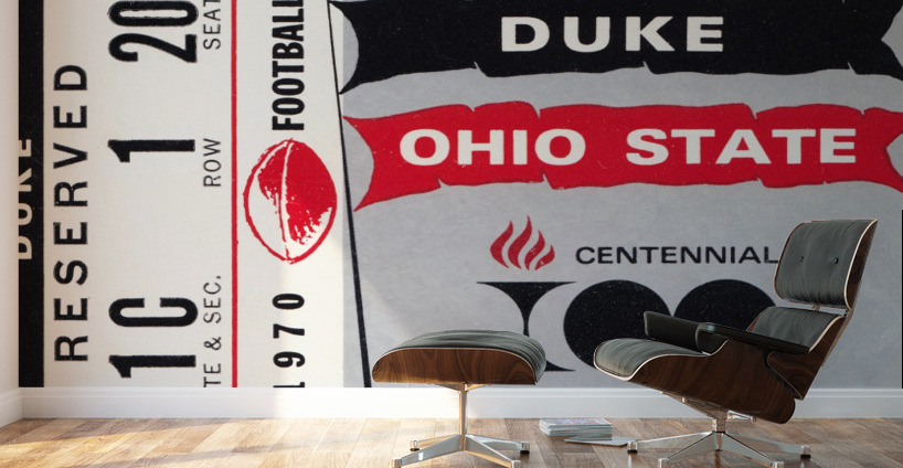 1970 Ohio State vs. Duke Wall Murals