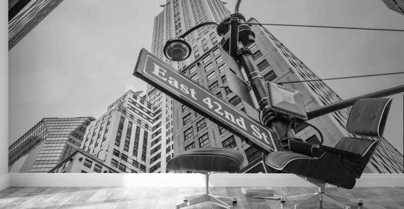 Chrysler Building in New York city Wall Murals