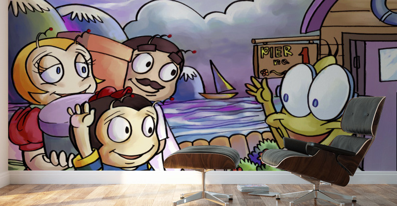 A Dream of Summer - Hello My Friend - Bugville Critters Wall Murals