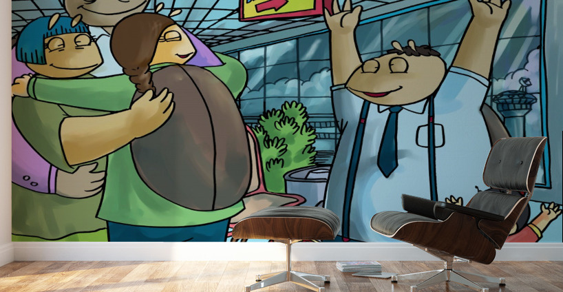 Back to College - Bugville Critters Wall Murals