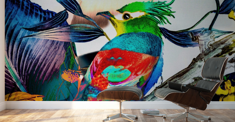 LA FEMME OISEAU  Wall Murals