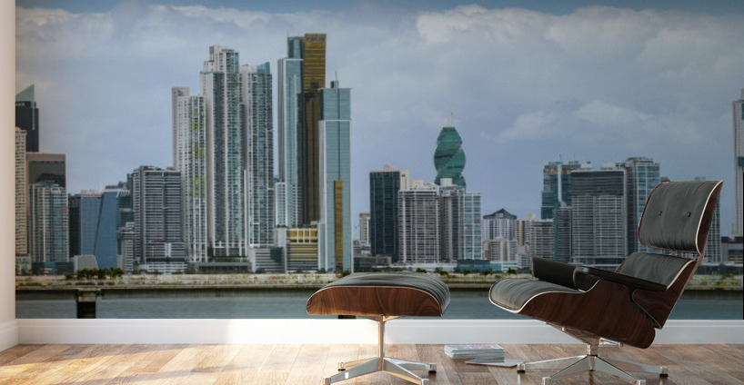 Panama City Panorama Wall Murals