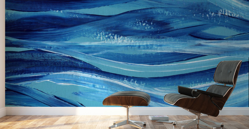 Sea Ocean Waves Coastal Beach House Nautical Decor VII Wall Murals
