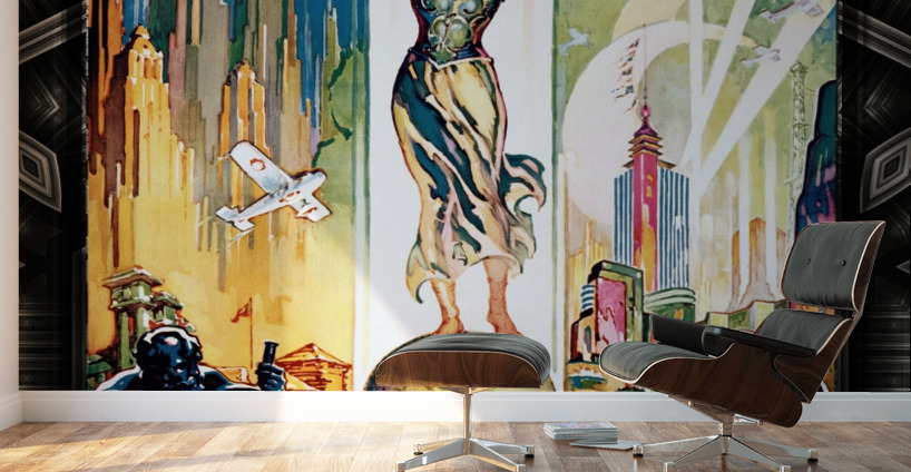 Chicago Worlds Fair - A Century of Progress Vintage Art Poster Wall Murals