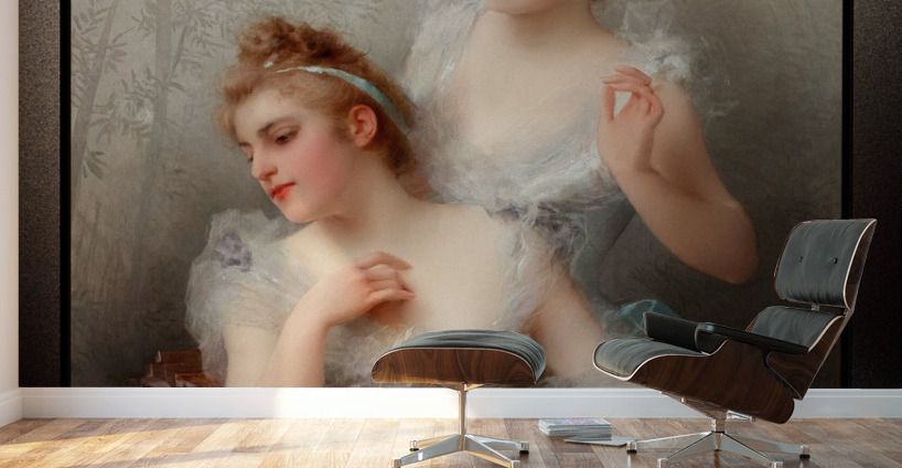 The Three Aces by Vittorio Matteo Corcos Classical Art Reproduction Wall Murals