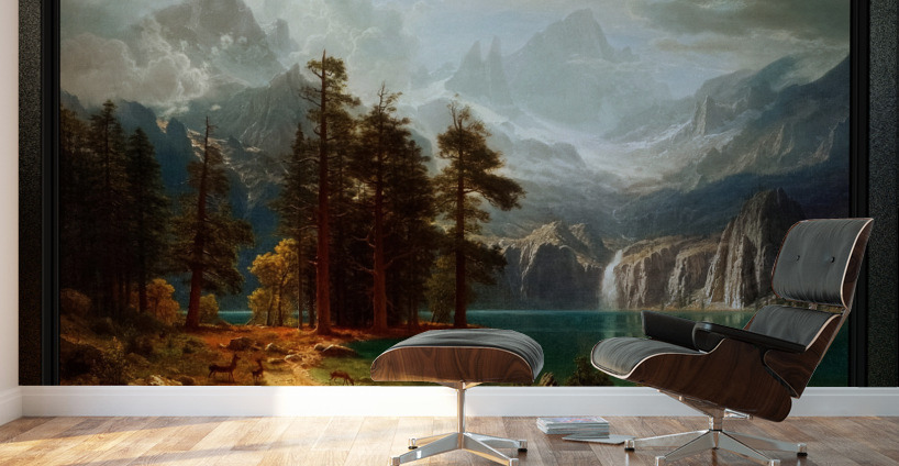 Sierra Nevada by Albert Bierstadt Old Masters Fine Art Reproduction Impression murale