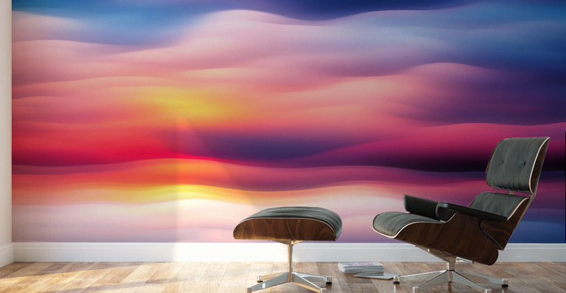 Abstract Movement XVIII Wall Murals