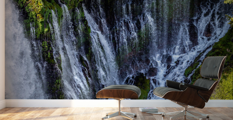 Burney Falls Side Shower Wall Murals