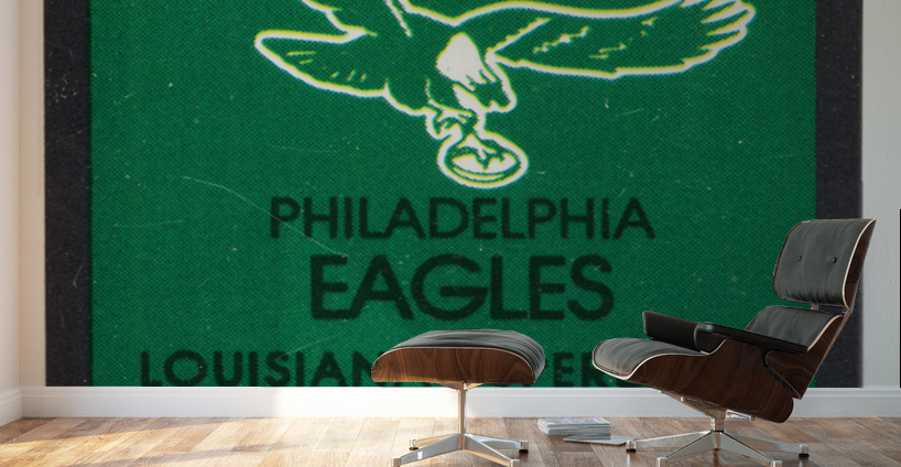 1985 New Orleans Saints vs. Eagles Ticket Canvas Wall Murals