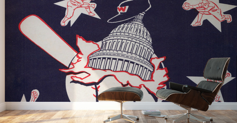 1953 Washington Nationals Art Wall Murals