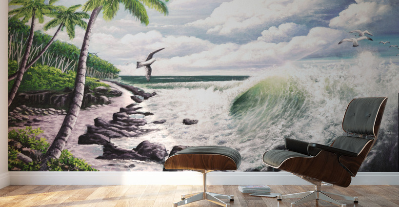 The Breeze Wall Murals